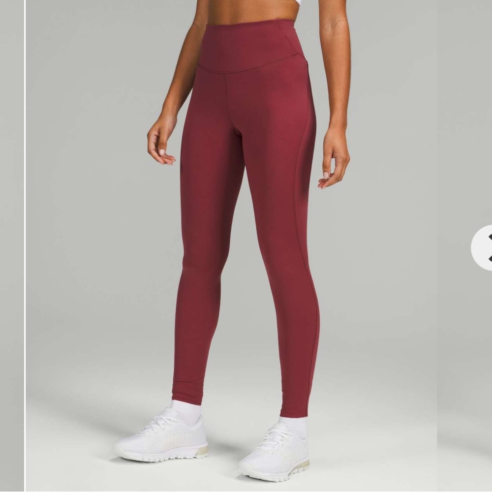 Lululemon Mulled Wine High-Rise Tights